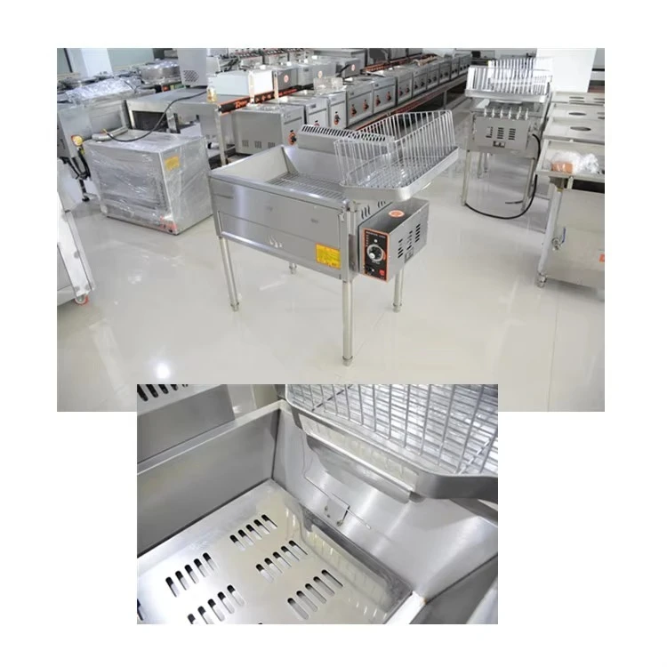 Fritadeira de peixe 20L para cozinha comercial