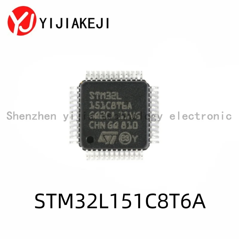 5pcs New original STM32L151C8T6A LQFP-48 ARM Cortex-M3 32-bit microcontroller MCU