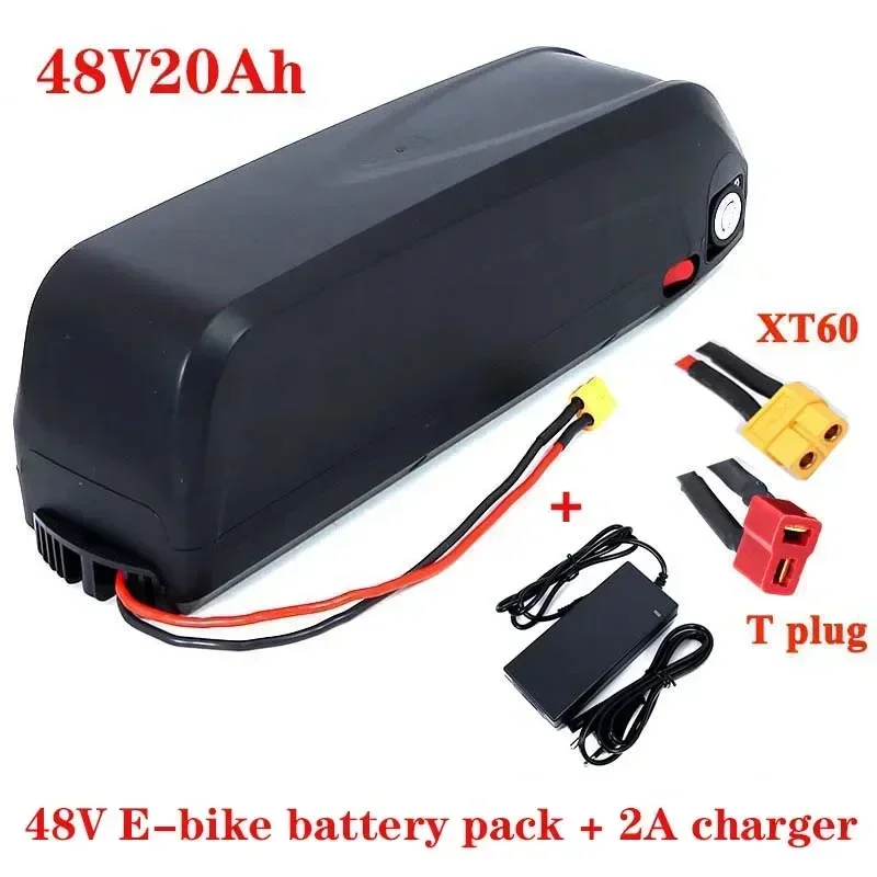 48v20ah Bicycle 13s 18650 EBike Battery Hailong Box with USB 1000W Motorcycle Duty-free in Europe and America