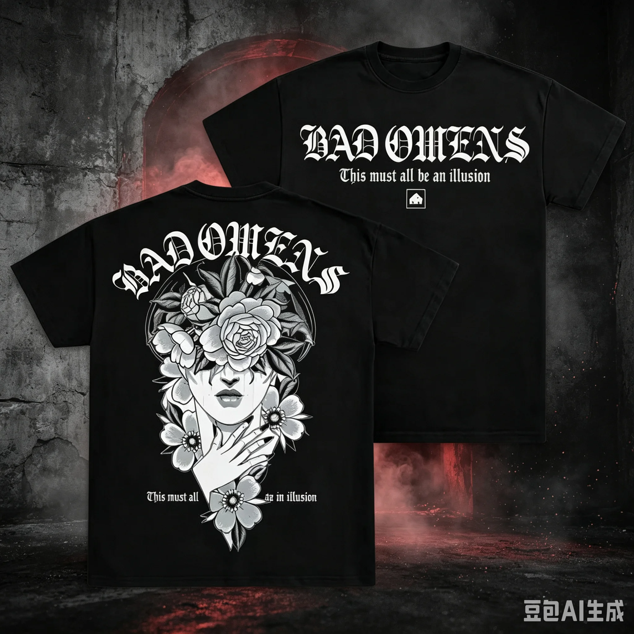 2026 Bad Omens Boar Tour Men's T-Shirt Unisex O-Neck Cotton Short Sleeve Oversized Y2k Popular Top