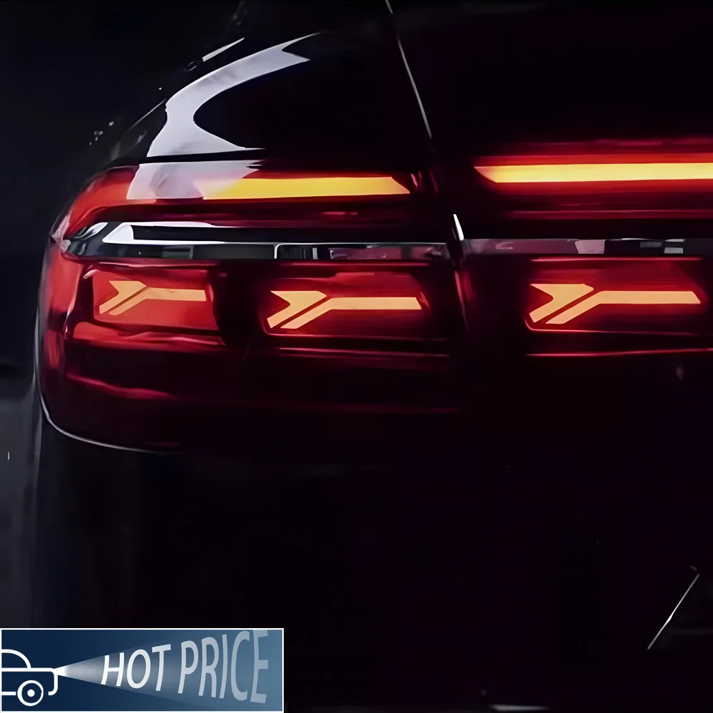 

For Audi A8 2018-2022 Auto Back Lamps Assembly Upgrade Car Taillights Startup Effect LED Dynamic through Taillights Accessories