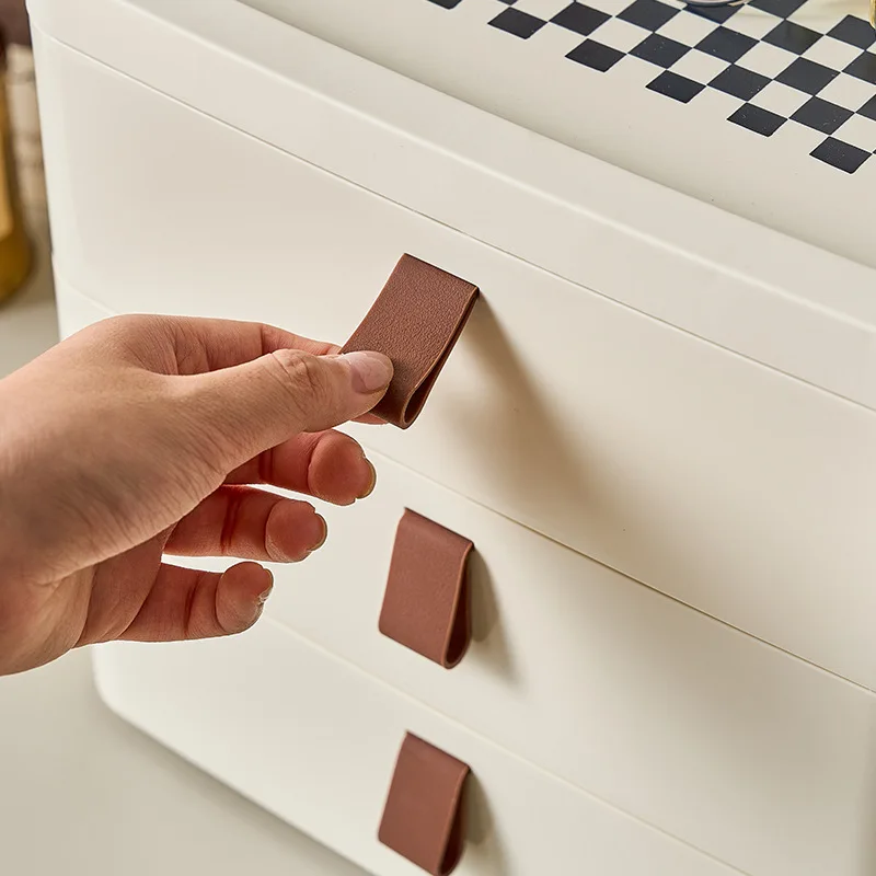 Desktop Drawer Style Multi-layer Storage Box Office Stationery & Cosmetics Organizer Miscellaneous Sorting Bin for Home & Office