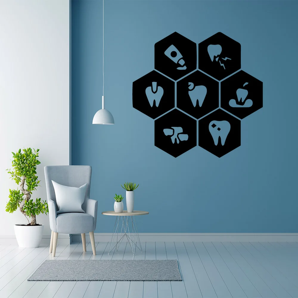 1PC Hot Sale Dentist Wall Sticker Home Decoration Accessories For party decoration Decoration Accessories