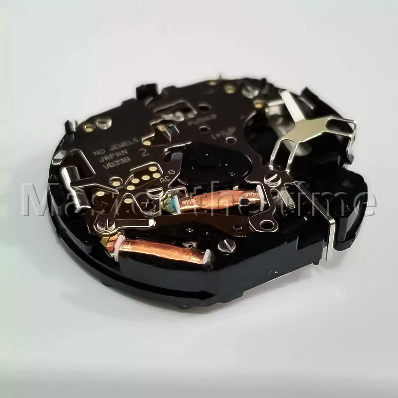 New Authentic Japanese VD33B Quartz Watch Movement Multifunctional Replacement Watch Mechanism for Watch Repair