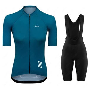 Áo sơ mi màu hồng của phụ nữ xe đạp xe đạp xe đạp xe đạp MTB mặc đồng phục MTB Mallot Ropa Cycling 10 Quần áo bán hàng chính đi xe đạp màu hồng - №8