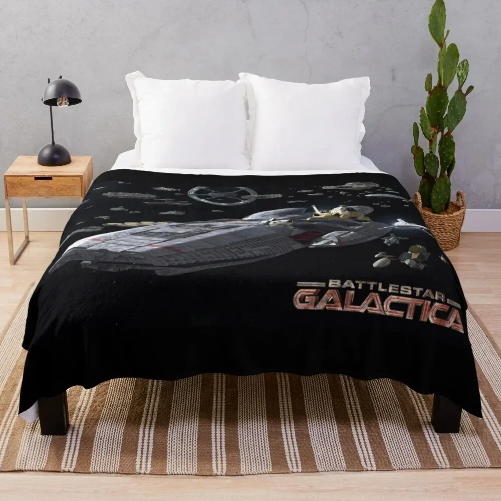 Battlestar Galactica Throw Blanket halloween Plaid Blankets