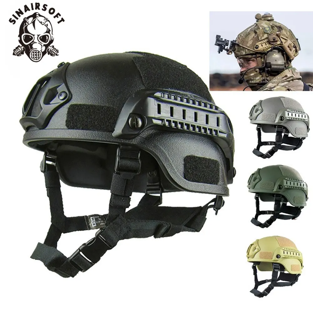 Tactical Lightweight FAST MICH 2000 Helmet Airsoft MH Hunting Helmet Outdoor Tactical Painball CS Riding Protect Equipment