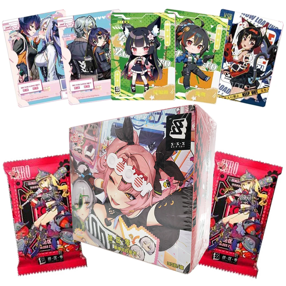 

Zenless Zone Zero Collection Card High Score Game Players' Favorite Popular Characters Creative SSP Profiles Card Christmas Gift