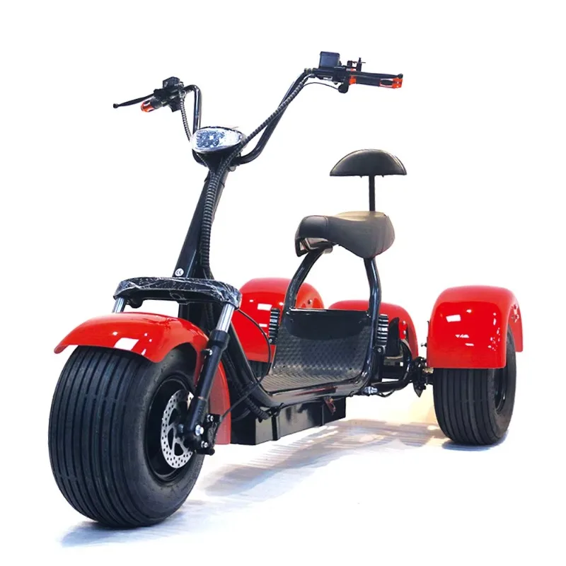 USA Warehouse Stock Citycoco 60V 20AH Tricycle Adult Electric Motorcycle Electric Bike Motorcycles Electric Motorcycle 2000w