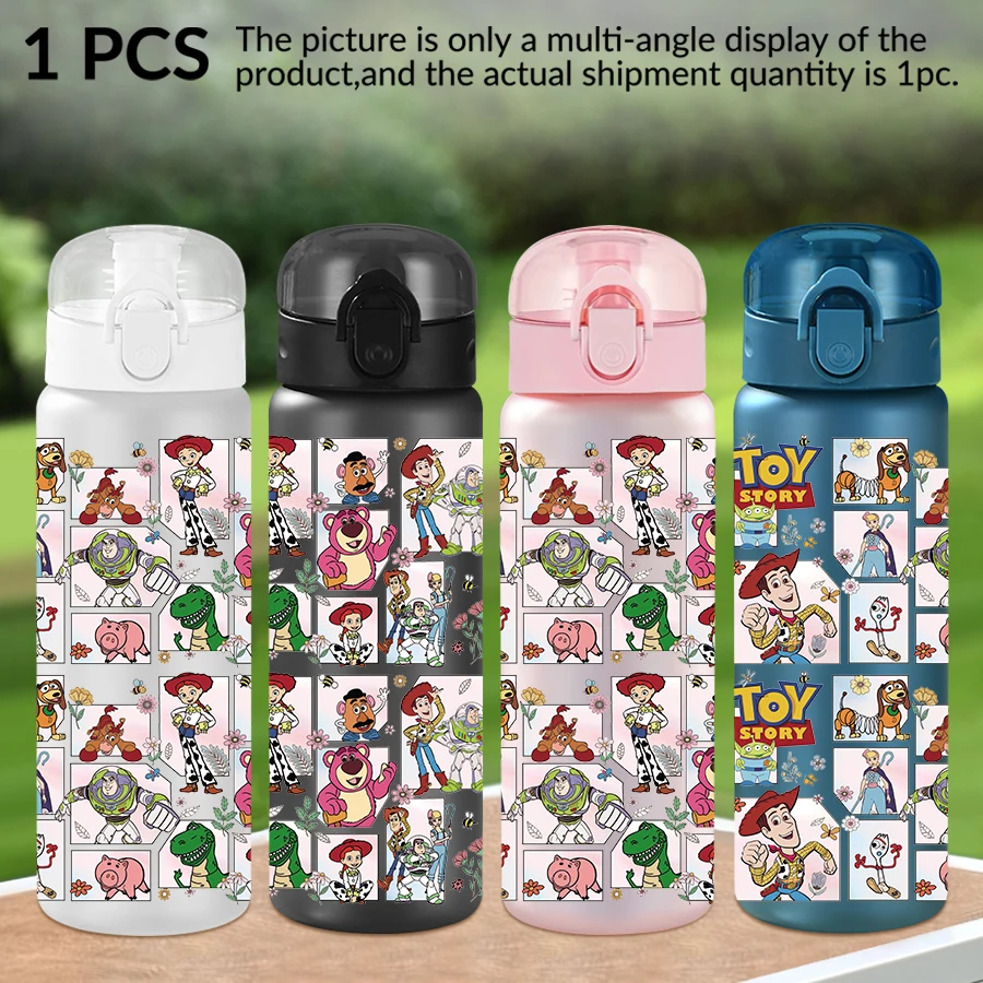 

1Pc Disney Toy Story Denim Pattern 26oz Plastic Water Bottle Outdoor Sports Water Cup Birthday/Homecoming Gift