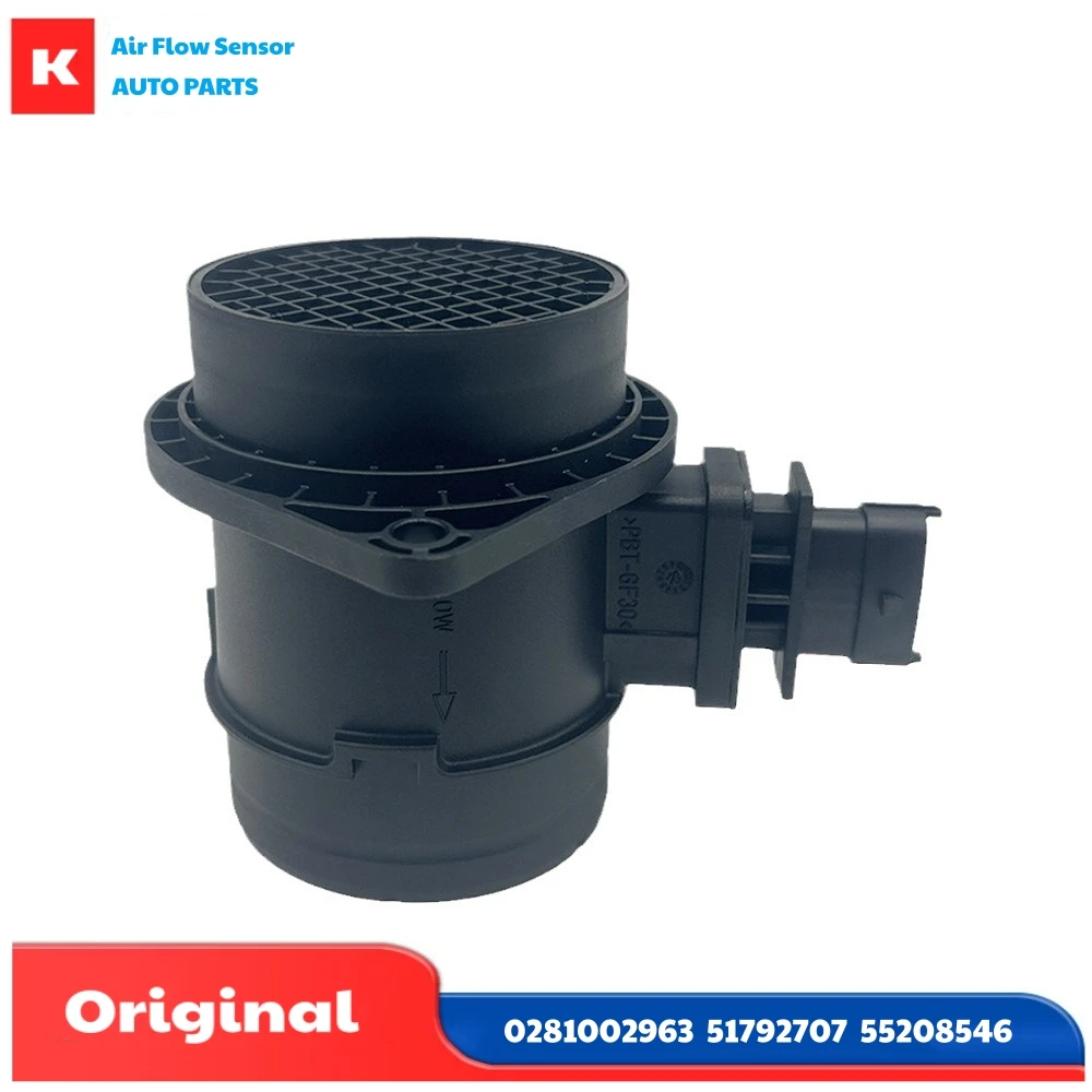 

Автомобильные расходомеры воздуха 0281002963 51792707 55208546 Универсальные датчики расхода воздуха для Fiat Fiorino Qubo 1.3 D Multijet