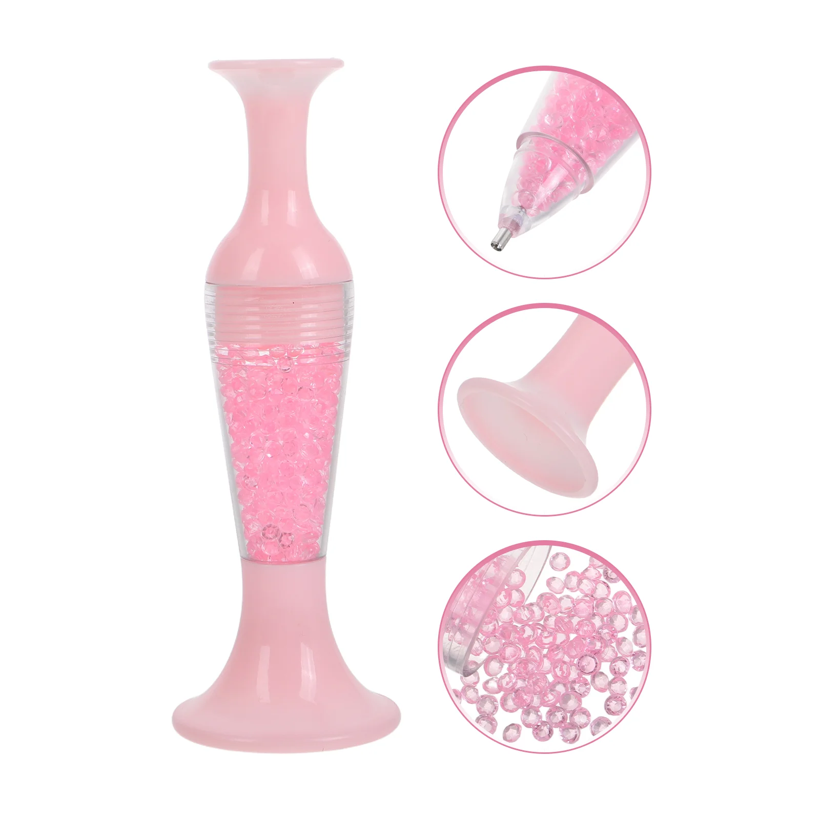 

1 Drill Pen for Painting Ergonomic Flower Pot Shaped Easy Efficient Diamond Portable Versatile Precise