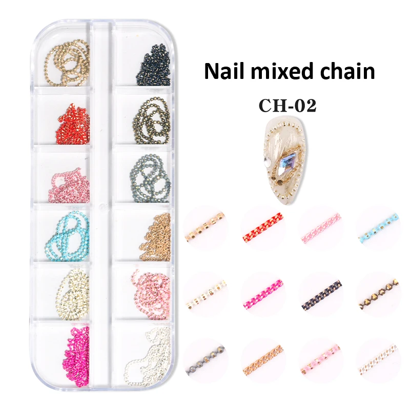 Unique Nail Design Supplies Versatile Chain Nail Decoration Trendy Creative Nail Art Jewelry Trendy Nail Art Jewelry Stylish