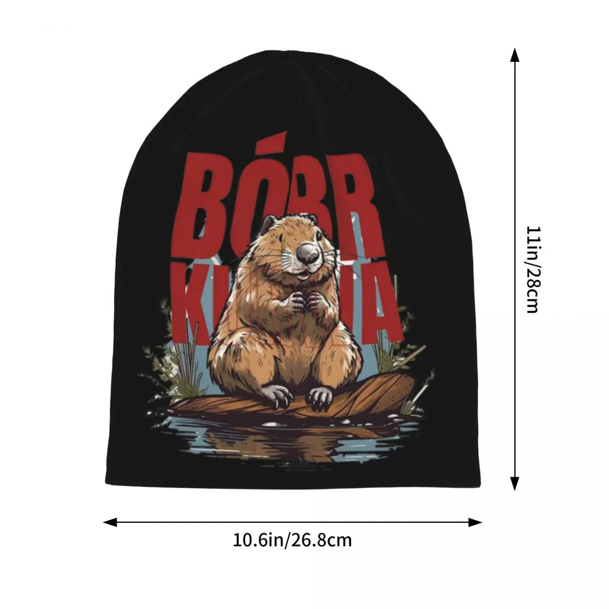 Bobr Kua - Bober، Bobr، Beaver، Boberek قبعة محبوكة دافئة الهيب هوب بونيه قبعة الخريف الشتاء في الهواء الطلق قبعات حريمي الرجال النساء الكبار
