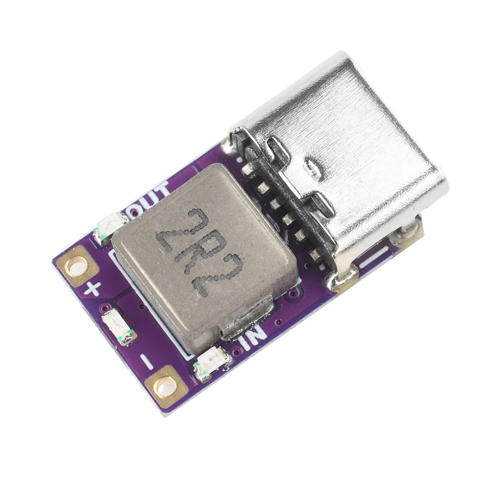 

Mini DC 5V 2.4A Charge/Discharge Module 3.7V 4.2V 18650 Lithium Battery Power Supply Module Type C Booster Converter Module