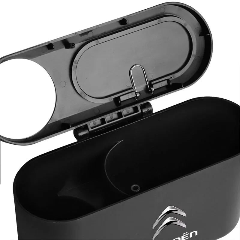 

Портативная мини-корзина для мусора с крышкой для автомобиля, наклейка на машину, для Citroen C1 C2 C3 C4 C5 C6 C8 C4L DS3, хит продаж 2026 года