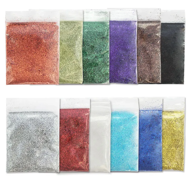 5G Nail Glitter Chrome Nail Powder Shimmer Sequins Gel Polish Flakes For Nails Art Pigment Decorations Accesories Eye Makeup