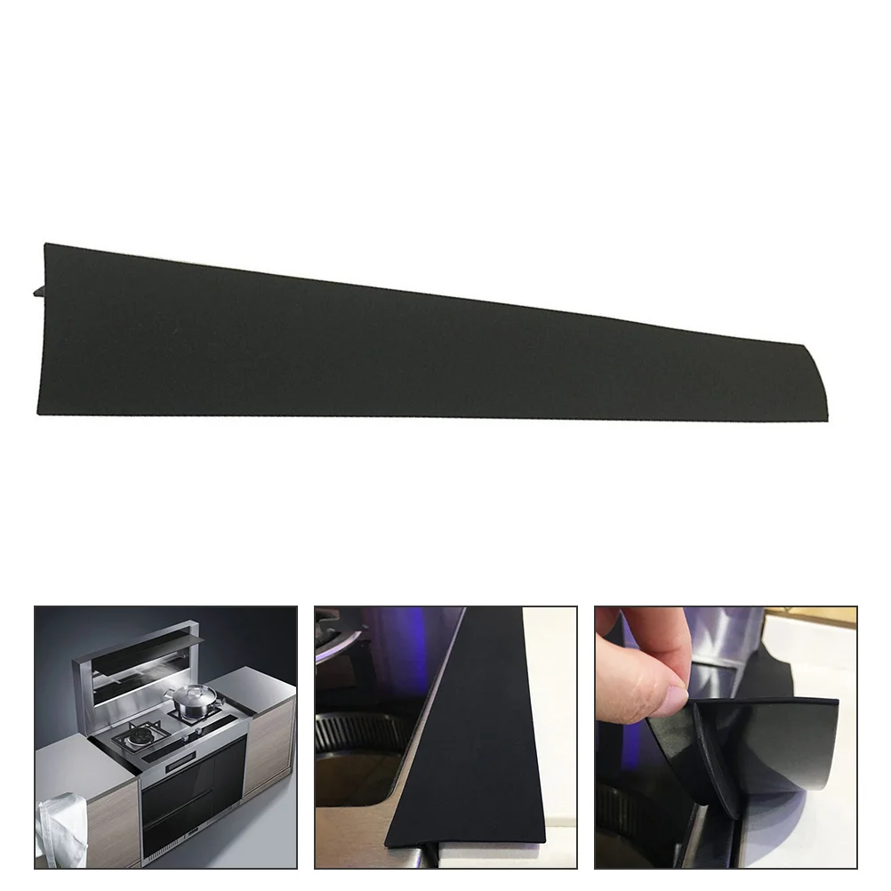 1Pcs Herd Zähler Lücken Füllstoff Kochen Bank Dichtung Streifen Küche Dicht Band Hitzebeständige Silikon Wischfest