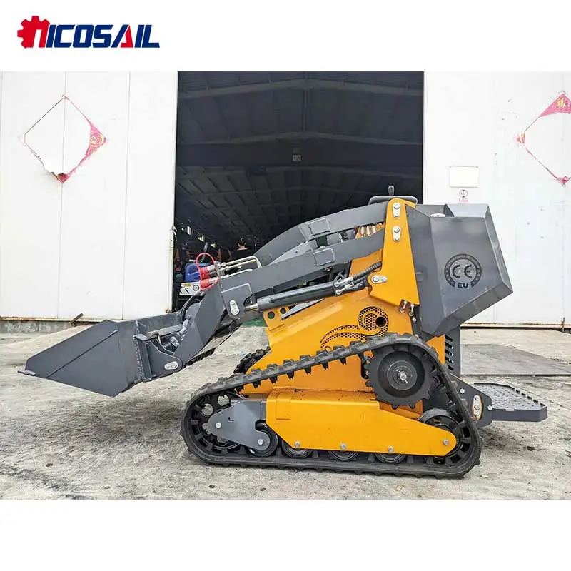  Skid Steer Loader for Construction & Municipal Engineering - High Efficiency & Easy Operation Guaranteed