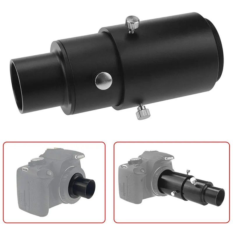 تلسكوب فلكي 1.25 "متغير تلسكوب كاميرا محول التصوير تمديد أنبوب SLR/كاميرا بدون مرآة T2 M42 * 0.75 مللي متر #1
