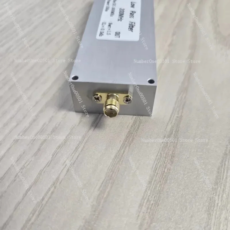 LPF-100M-100W SMA Low Pass Filter 100MHz 100W RF Power Filter Female Connector EMI Reduction