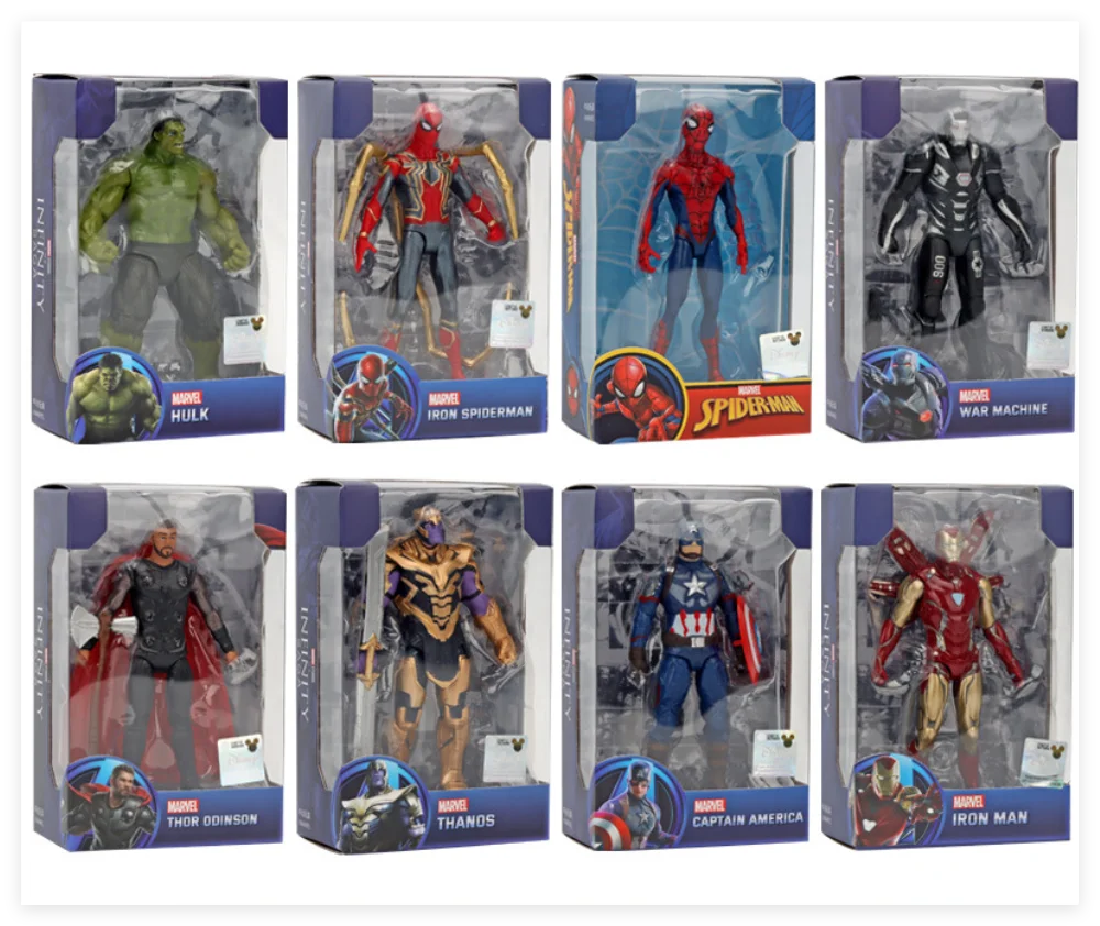 Zd Toys Offiziell Lizenzierte Marvel Spiderman 4 Zoll Mini PVC Actionfigur Winzige Figur Schreibtisch-Dekoration Auto-Innenausstattung