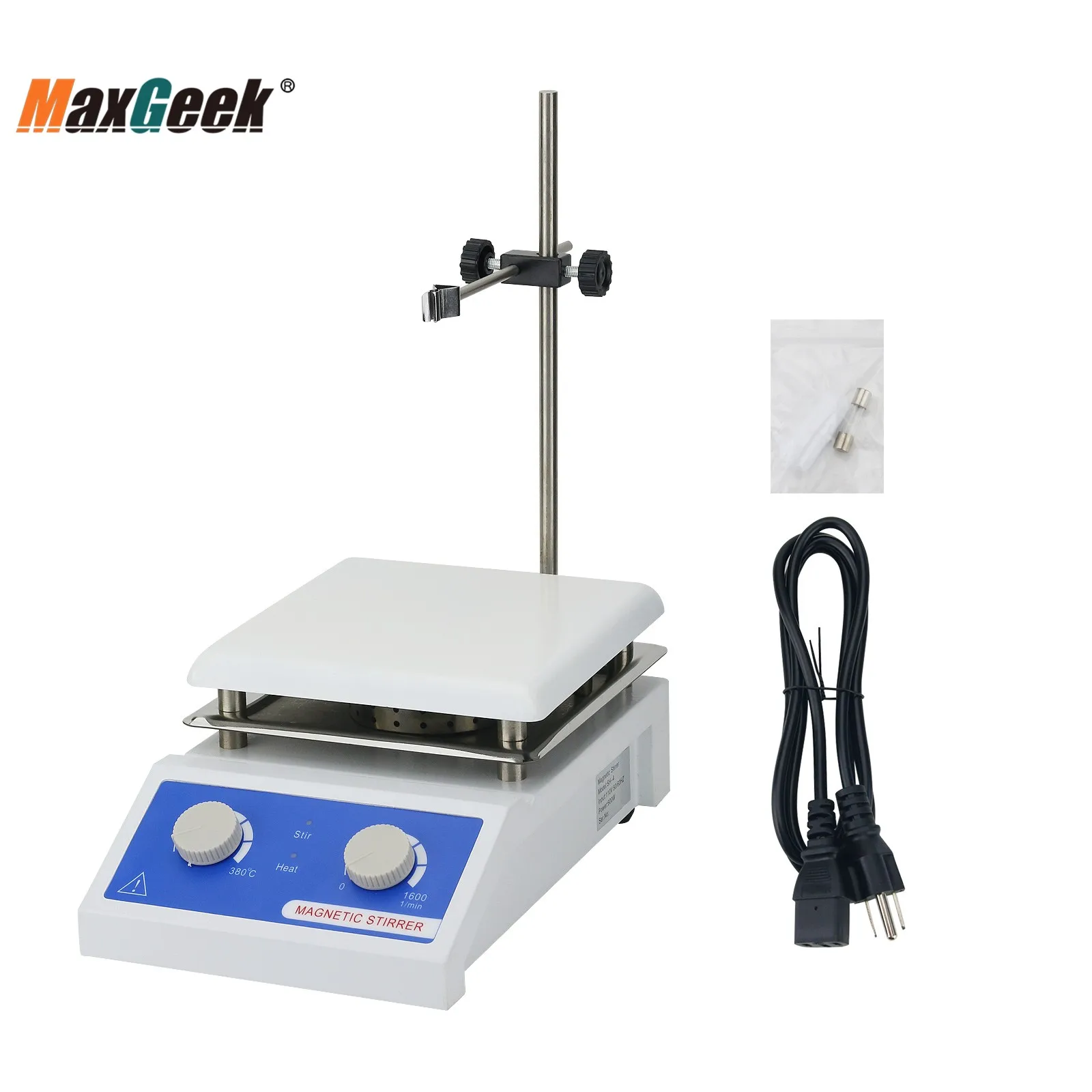 

Maxgeek Faithful SH-4 5000ml Hotplate Magnetic Stirrer Ceramic Top Plate Heavy Duty