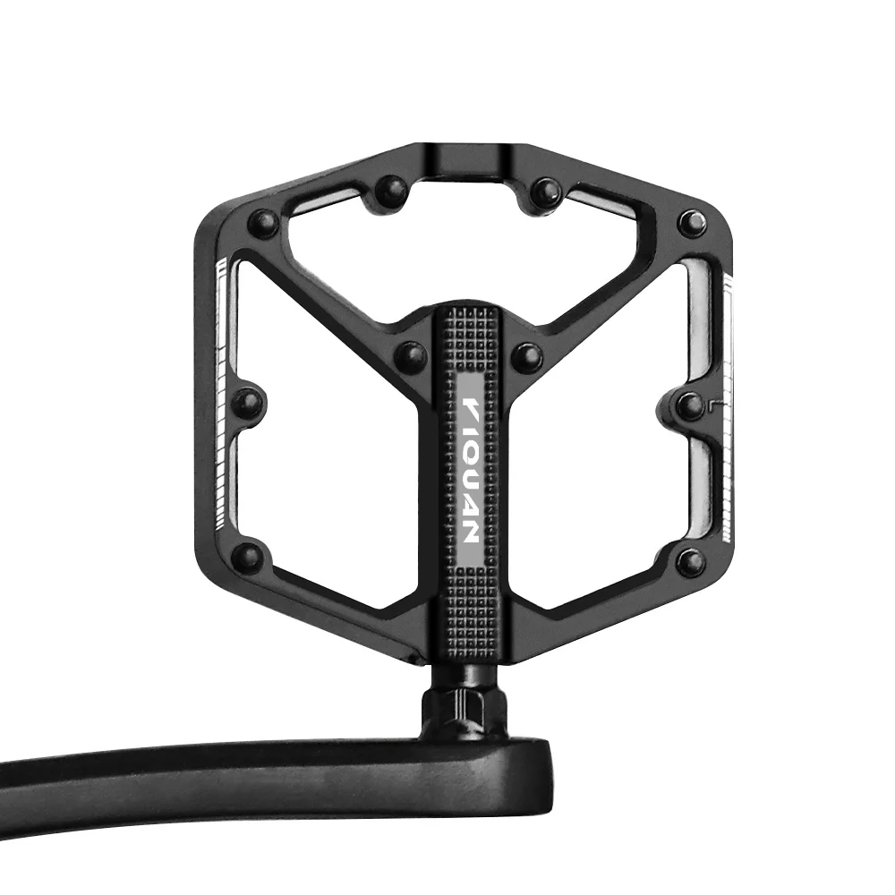 Педаль для горного велосипеда, педаль из алюминиевого сплава, двойная педаль DU, противоскользящая расширенная педаль для ногтей, педали Mtb, аксессуары для велосипеда