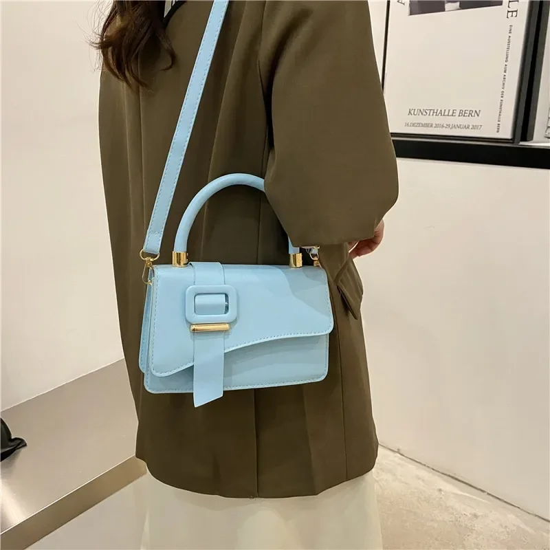 Minimalist Handbag For Women, 2025 New Versatile Handbag, Candy Colored Stylish Diagonal Shoulder Bags