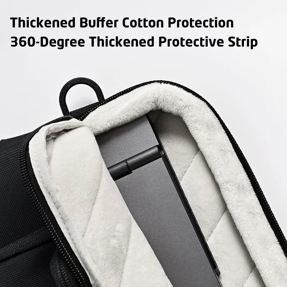 حقيبة كتف للكمبيوتر المحمول مقاس 13-14 بوصة لجهاز MacBook Air/Pro Xiaomi Lenovo HUAWEI Dell 360 ° حماية مع حقيبة كمبيوتر محمول بحزام قابل للتعديل #5