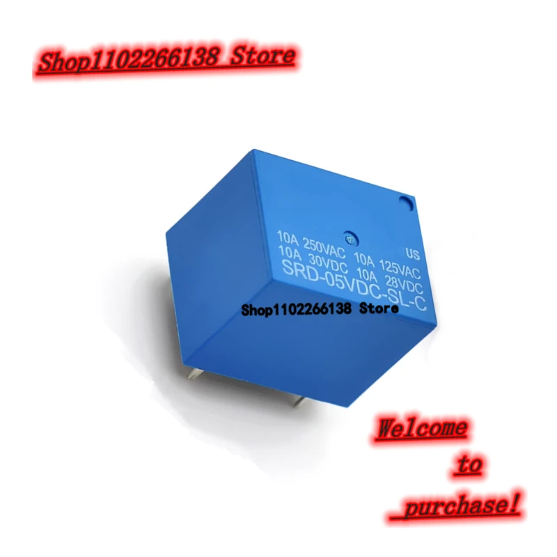 SRD-05VDC-SL-C SRD-12VDC-SL-C SRD-24VDC-SL-C  5V 12V 24V  5PIN