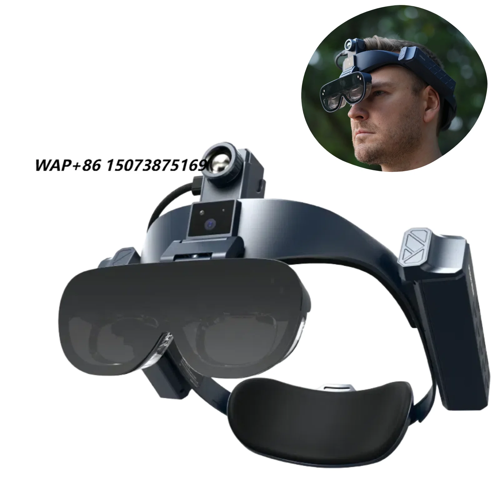 AI  AR Eyewear Display Infrared Thermal Glass Goggles  Portable Thermal Imaging  48MP Night Vision Endoscope