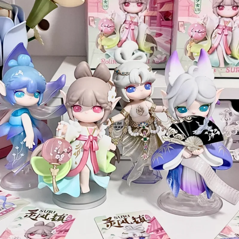 

Robotime Suri Lingfeng Town Series слепая коробка куклы фигурка коробка-сюрприз женские игрушки-Sjxx0