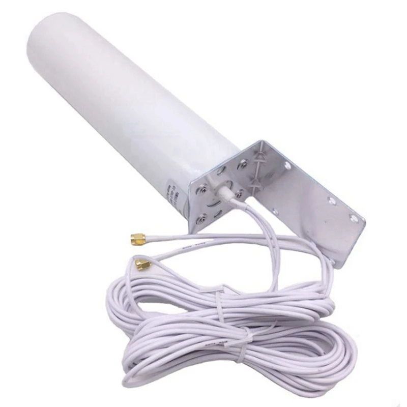 2X 4G LTE Antenna SMA External Antennna 3G 4G Outdoor Antenna 10-12Dbi With Dual SMA Connector For 3G 4G Router Modem