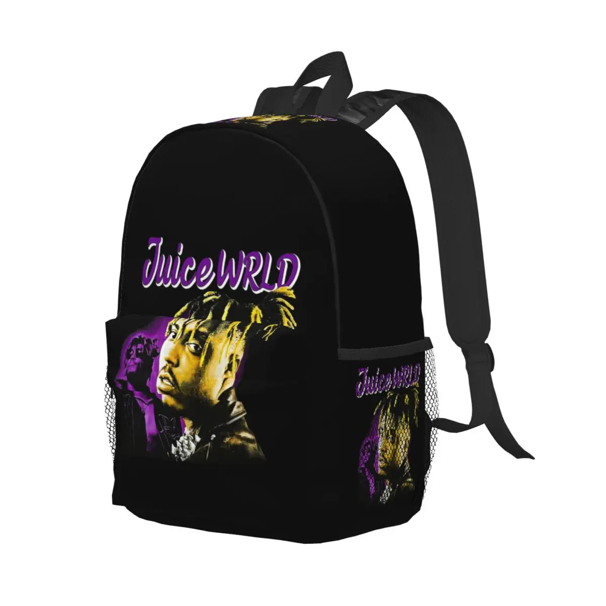 

Juice Wrld Streetwear Backpack Student Boys Girls BookBag Kids School Bag Laptop Shoulder Bags for Men Women