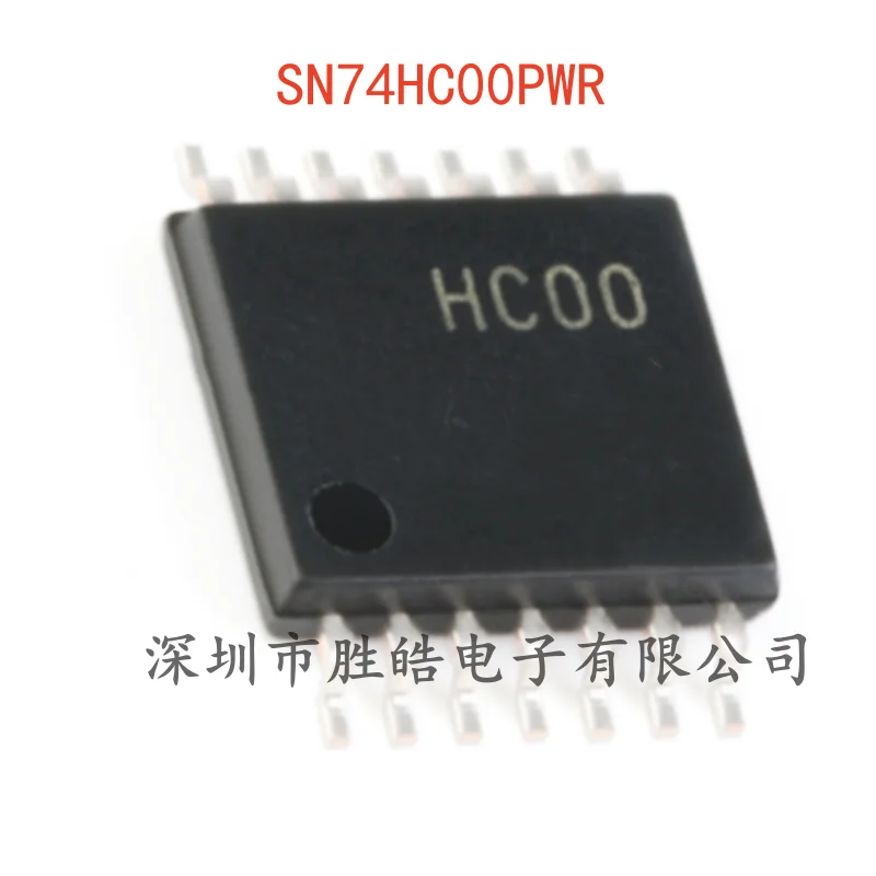 

(10PCS) NEW SN74HC00PWR SN74HC00 Four-Way 2-Input Positive with Non-Gate TSSOP-14 SN74HC00PWR Integrated Circuit