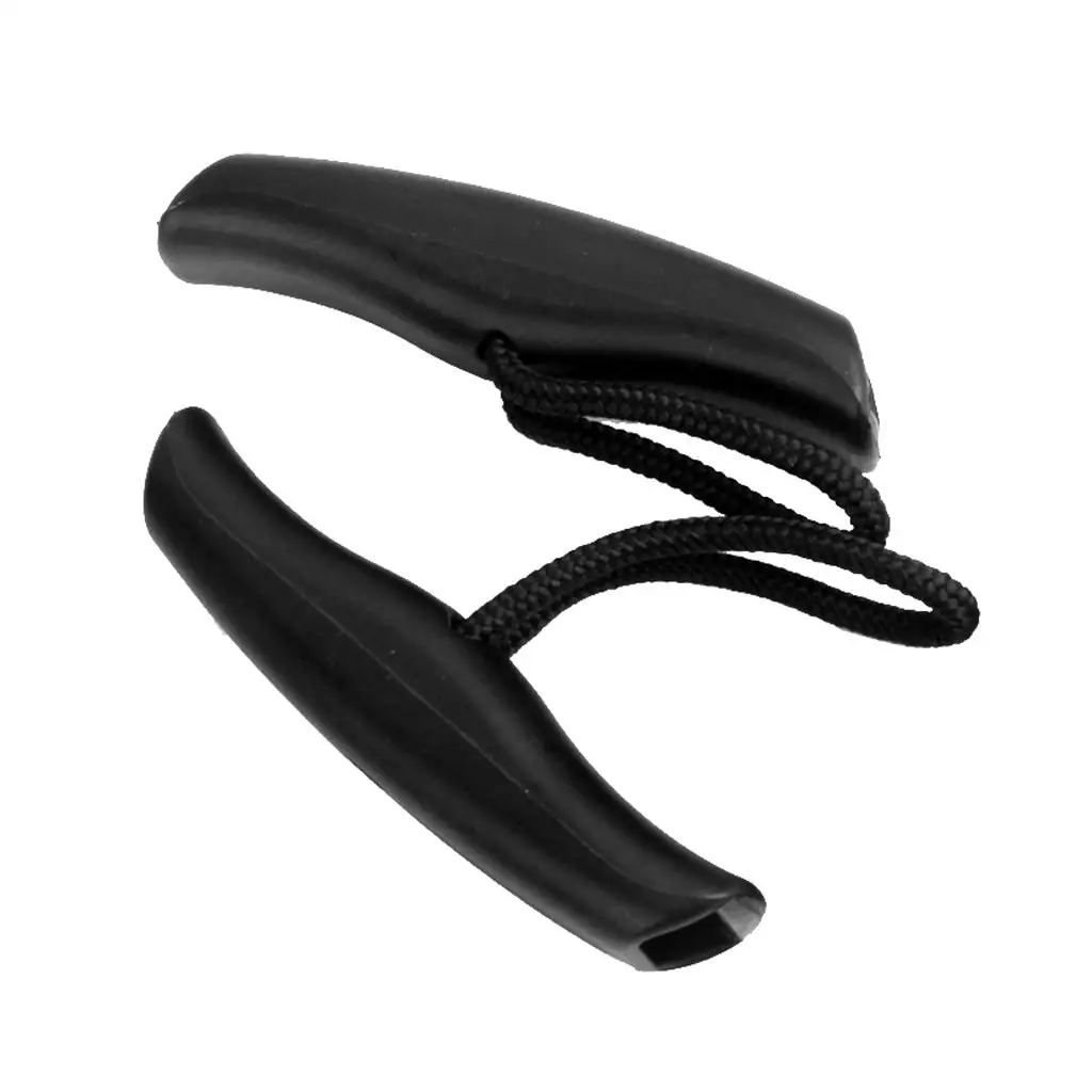 

Black Kayak Carry Handle with Cord Replacement Front Rear Mount Marine Canoe Boat Parts for Fishing Adventure