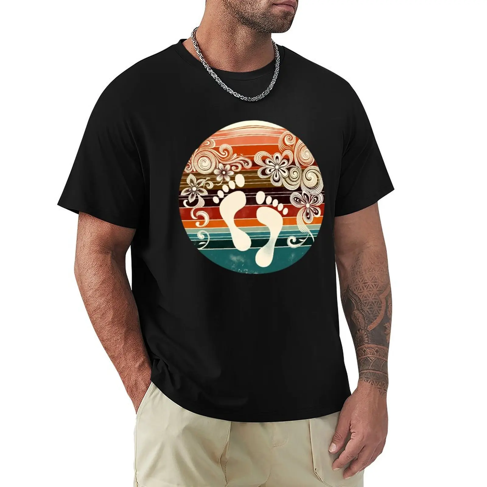 Harmonic Pathways T-Shirt Utility Casual Work T-Shirt