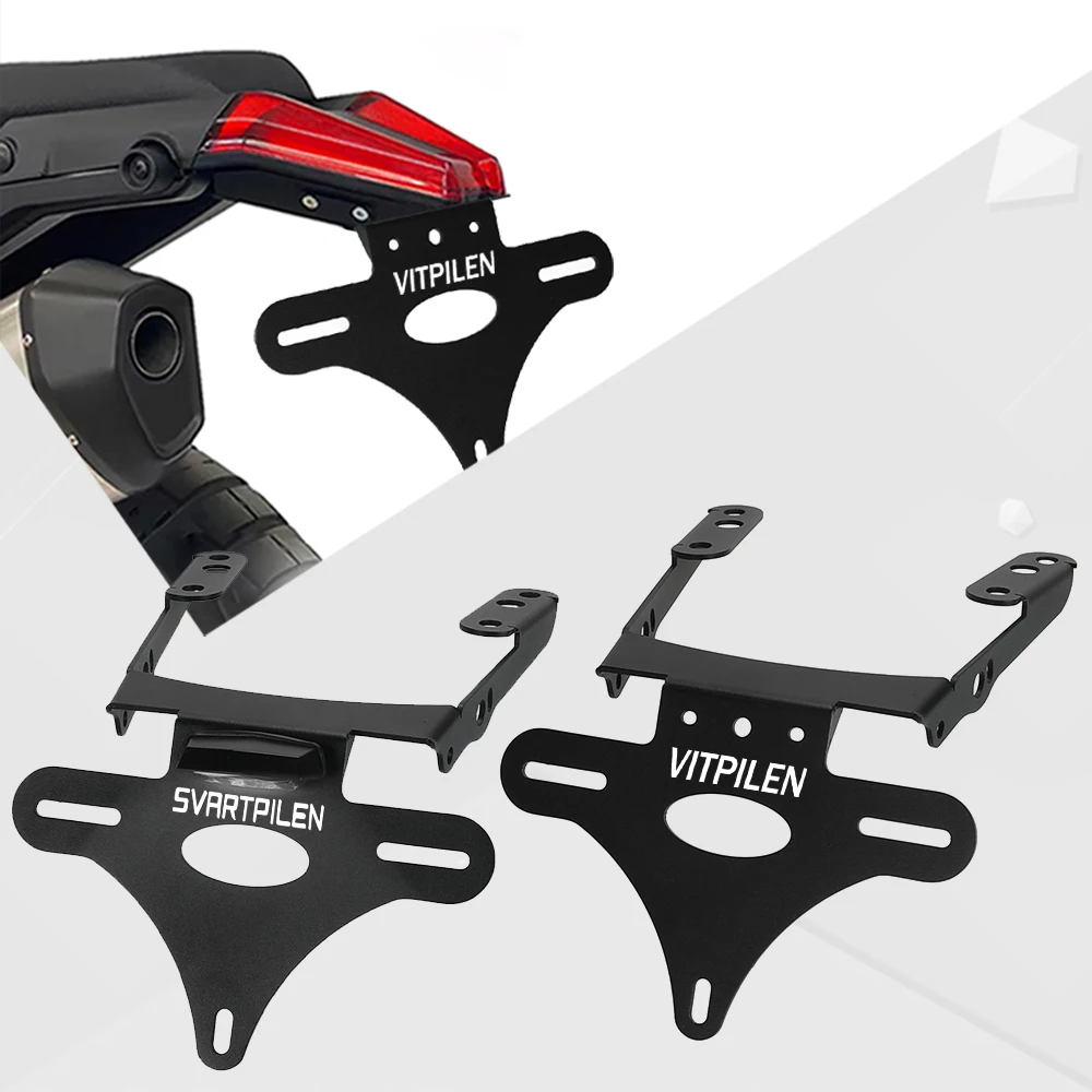

For Husqvarna VitPilen 401 Motorcycle Rear License Plate Holder Frame Tail Tidy Fender Eliminator Kit SvartPilen 401 250 200 125