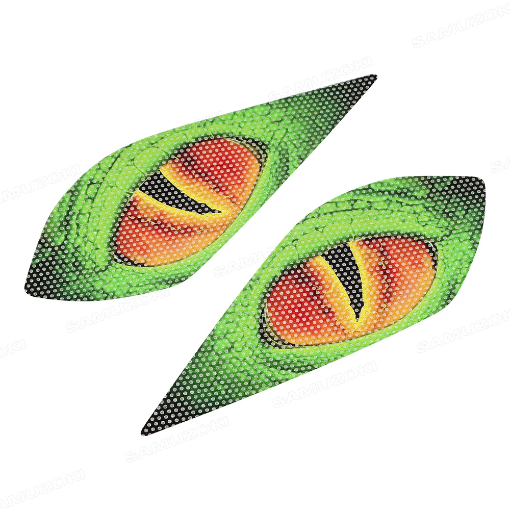 Fit for Yamaha YFZ450 YFZ450R/X Raptor 250 700/R Wolverine 450 350 Motorcycle Headlight Sticker Head Light Eyes Decor Decals
