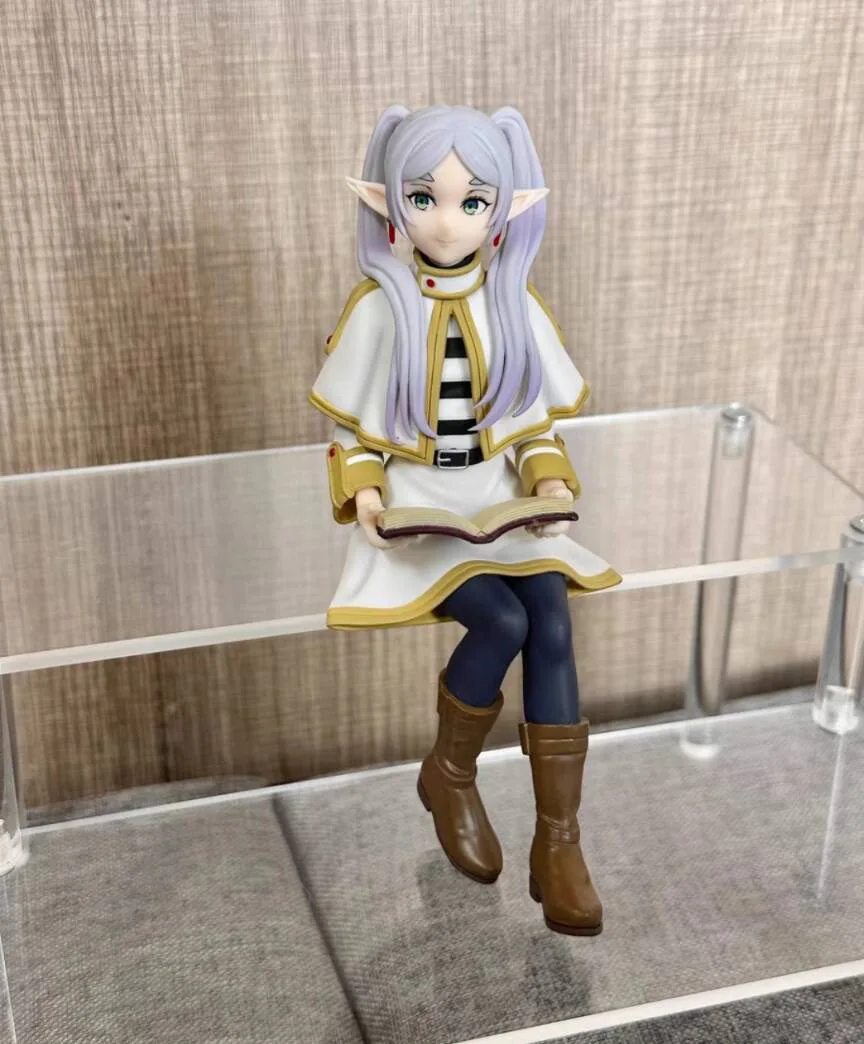 

2026 in stock 100% genuine Japanese original anime Frieren sitting ver PVC action figure collectible model toys
