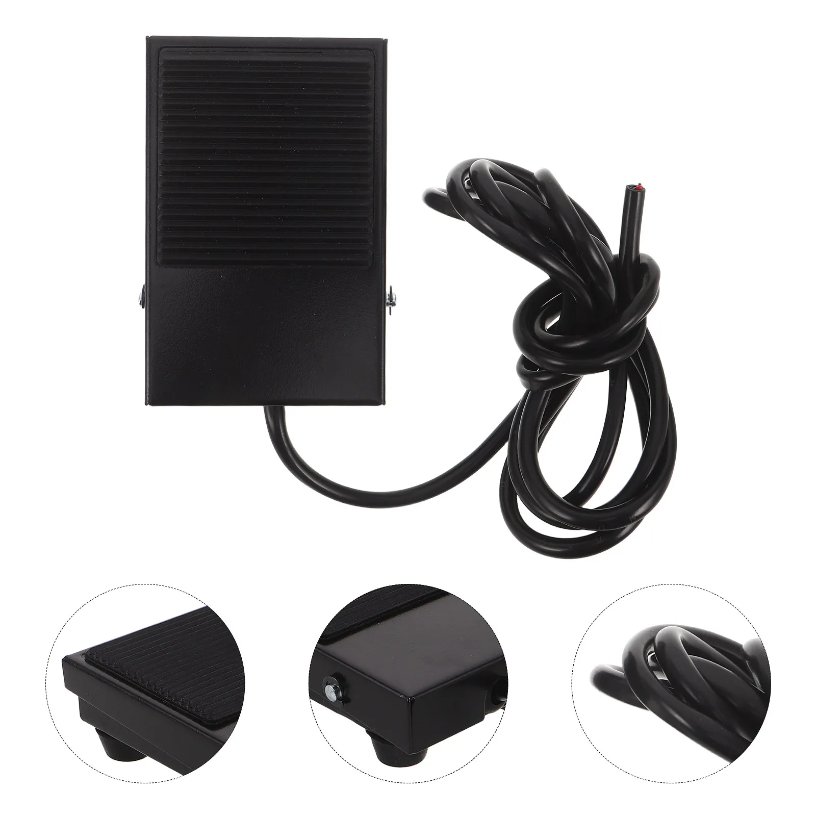 Momentary Foot Pedal Switch for Machine Tools Heavy Duty on-Off Foot Switch Power Tool Pedal 2M Wire Industrial Woodworking view 6
