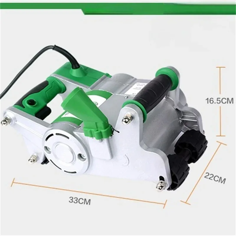 220V/110V Wall Groove Cutting Slotting Machine Industrial Wall Chaser Electric Wall Line Slot Machine  with 25MM/35MM Knife Head