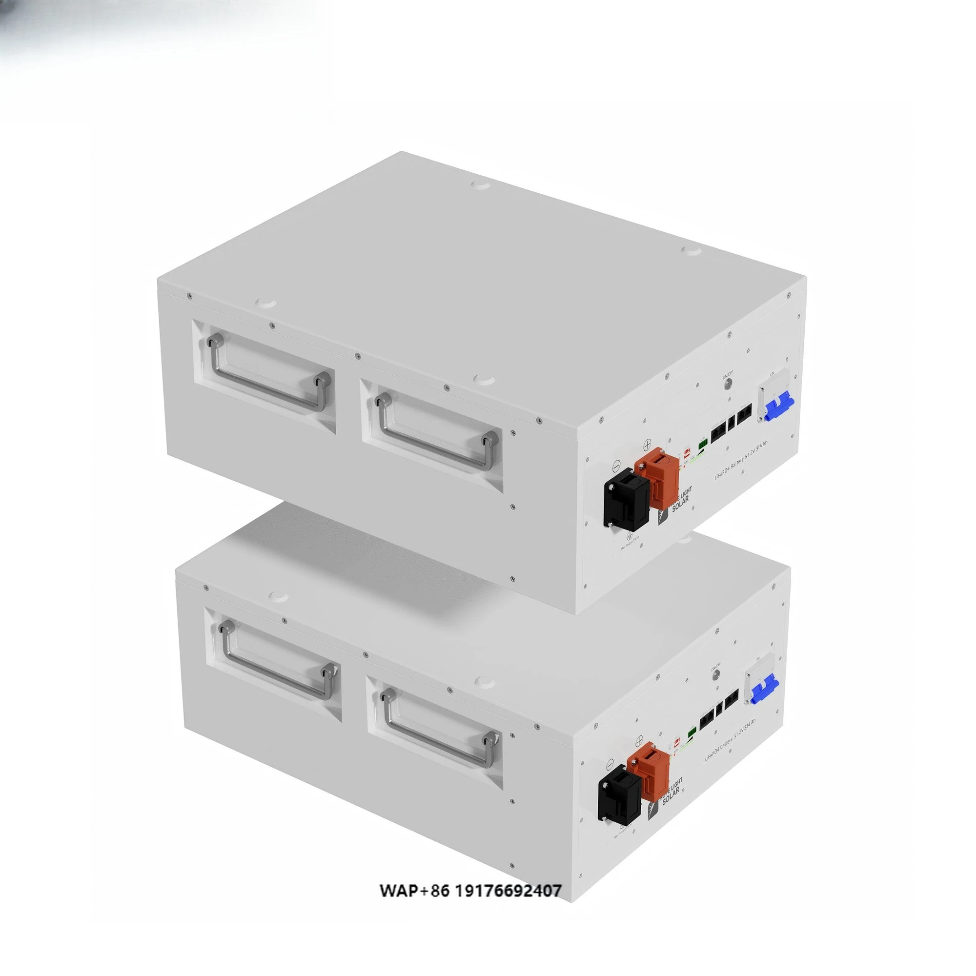 Lithium Ion Solid State LiFePO4 51.2V 314AH 16KWH Stackable Battery Storage for Solar Home Use