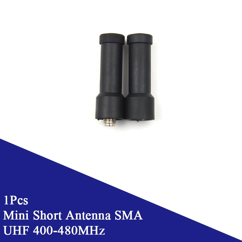 

1 шт. мини короткая антенна SMA UHF 400-480 МГц для Kenwood Baofeng Handheld RadioSMA UHF
