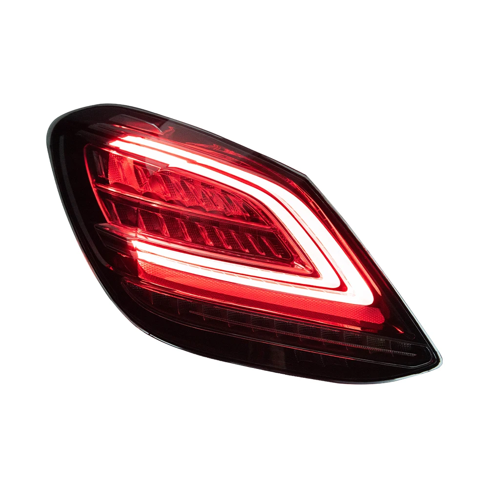 ATV&UTVNew High Quality Car Taillights Benz C-Class W205 2015-2021 C200 C260 C300 LED Dynamic Auto Lamps Assembly