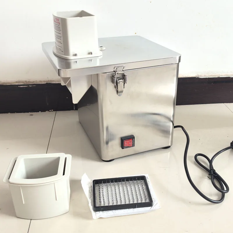 

Electric Vegetable Cutting Machine Multifunctional Commercial Shredder Slicer Cutter Potato Carrot Dicing Processor
