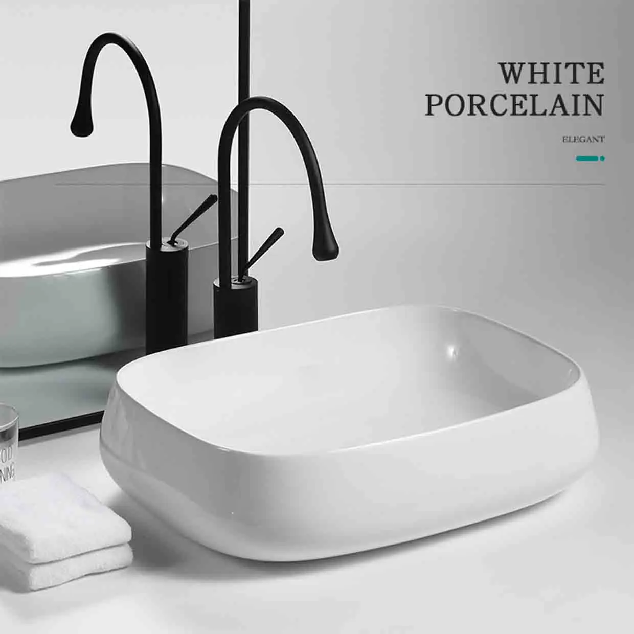 Hotel Villa Modern Minimalist Table Basin Wash Basin Ceramic Countertop Sinks Creative Personality Art Single Basin With Drainer