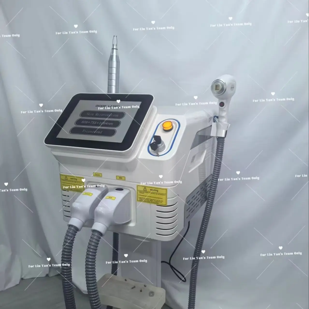 2in1 808nm Diode Lase Hair Removal Picosecond  Machine 808 755 840 1064nm For Permanent Hair Removal Tattoo Removal  Skin Regene