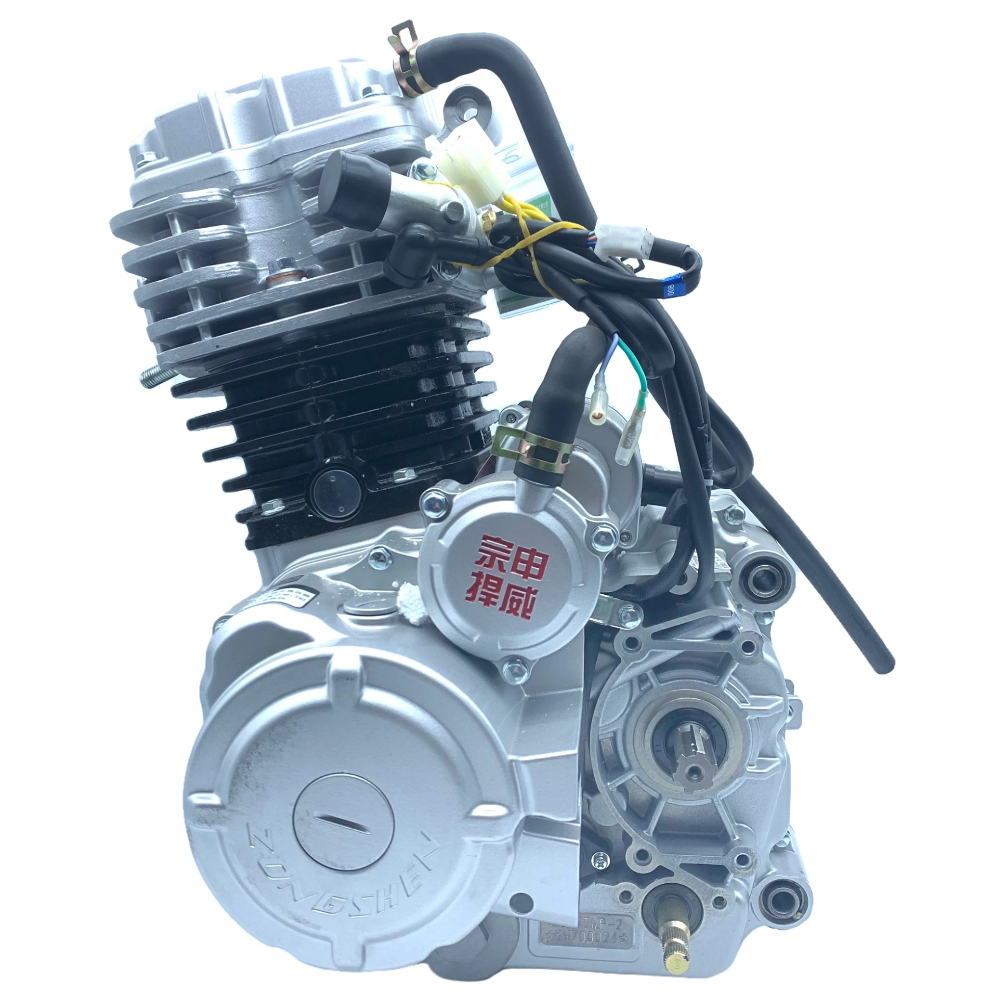 

China Zongshen 350cc Tricycle Engine Water -cooled Four Valves Electric / Kick Use For Apsonic